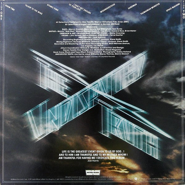 The Undisputed Truth - Smokin' - The Funkadoobian