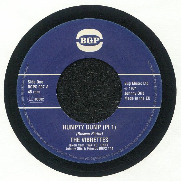The Vibrettes - Humpty Dump
