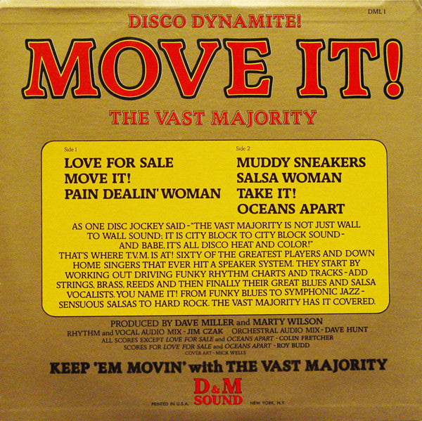 The Vast Majority - Move It! - The Funkadoobian