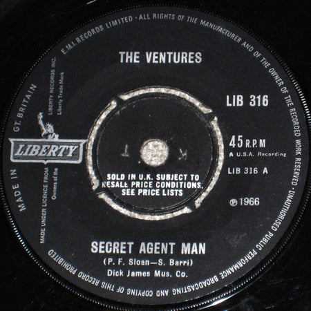 The Ventures - Secret Agent Man - The Funkadoobian