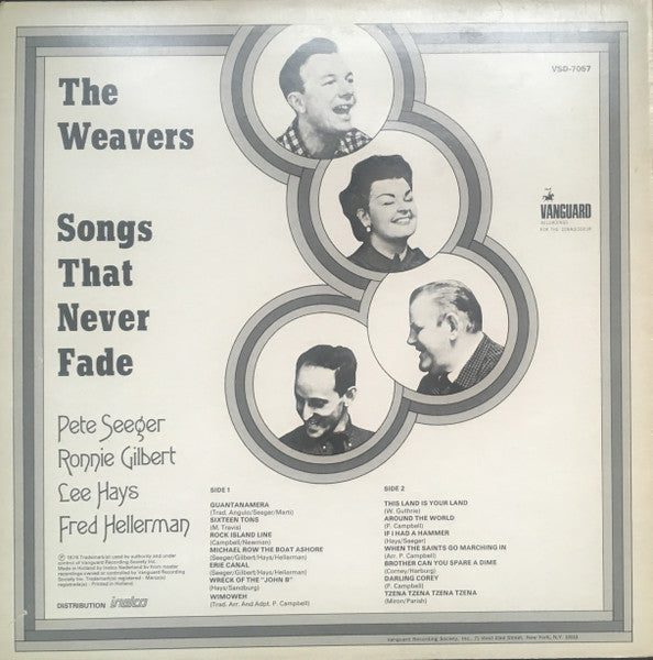 The Weavers - Songs That Never Fade - The Funkadoobian