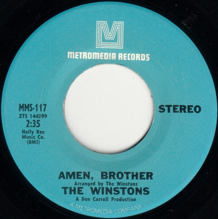 The Winstons - Color Him Father / Amen Brother - The Funkadoobian