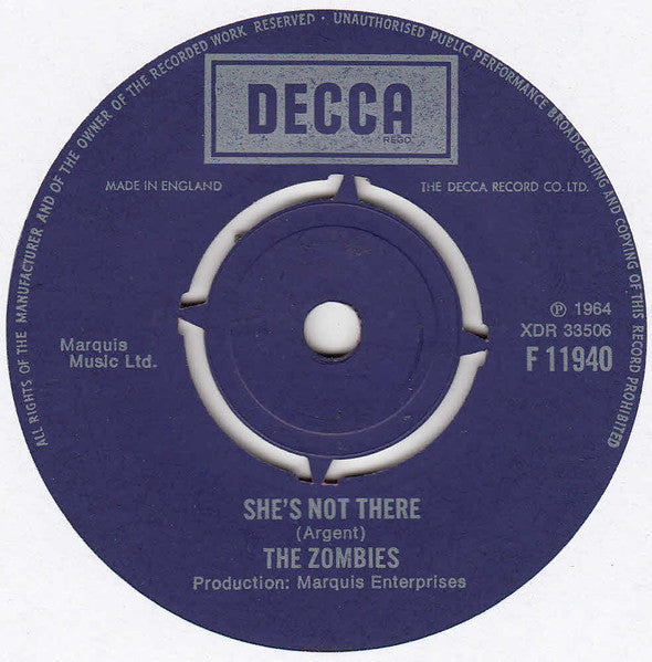 The Zombies - She's Not There - The Funkadoobian