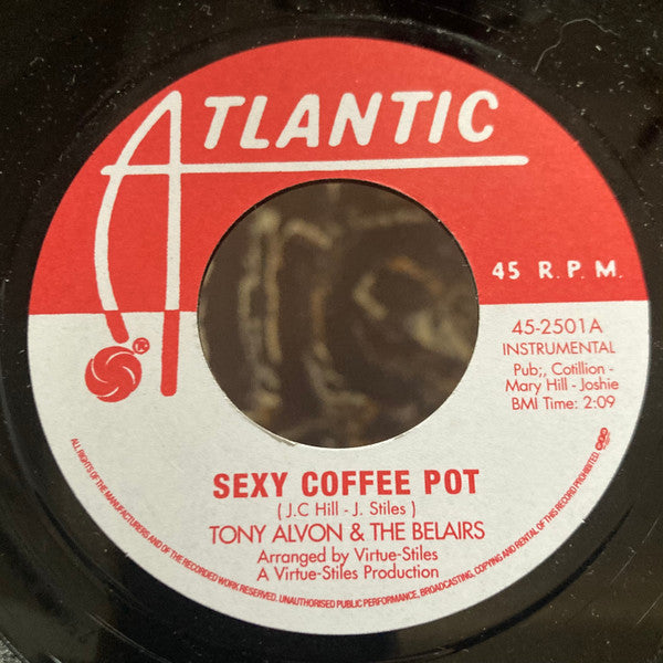 Tony Alvon & The Belairs United 8 - Sexy Coffee Pot / Getting Uptown (To Get Down) - The Funkadoobian