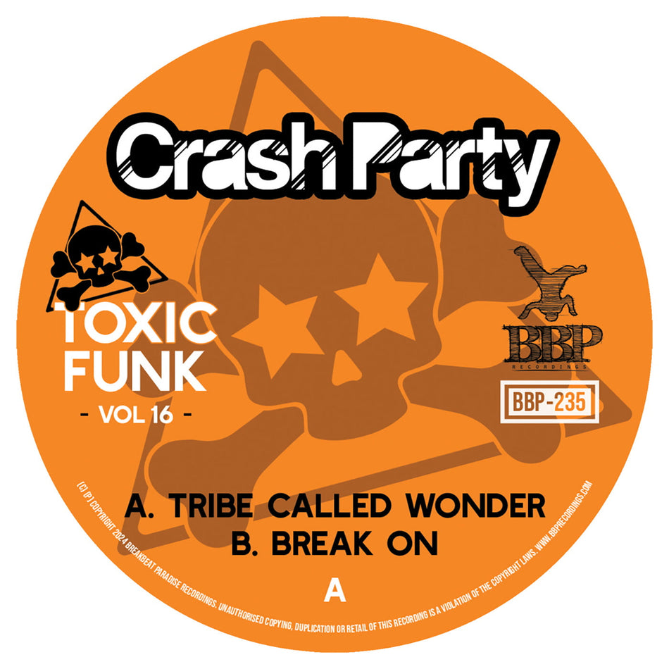 Crash Party - Toxic Funk 45s Vol 16 - The Funkadoobian
