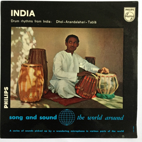 Song And Sound The World Around EP - Drum Rhythms From India / Dhol Anandalahan Tabla