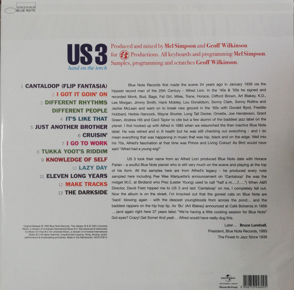 Us3 - Hand On The Torch - The Funkadoobian