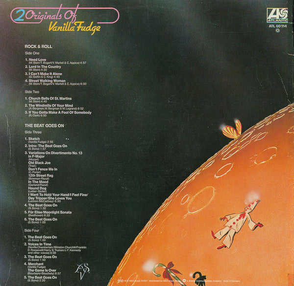 Vanilla Fudge - 2 Originals Of Vanilla Fudge - The Funkadoobian