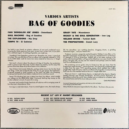 Various - Bag Of Goodies - The Funkadoobian