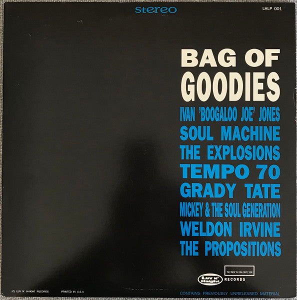 Various - Bag Of Goodies - The Funkadoobian