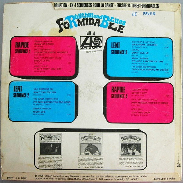 Various - Formidable Rhythm And Blues (Vol 4) - The Funkadoobian