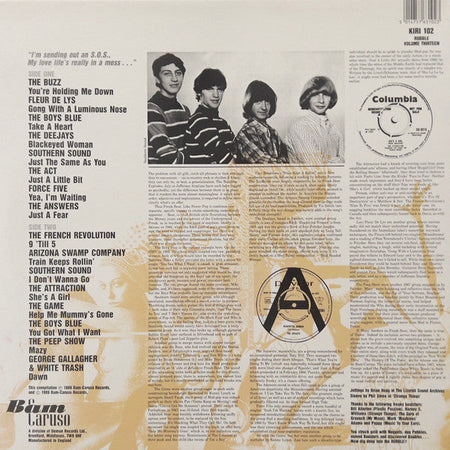 Various - Freak Beat Fantoms (Rubble Thirteen) - The Funkadoobian