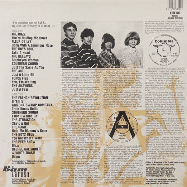 Various - Freak Beat Fantoms (Rubble Thirteen) - The Funkadoobian