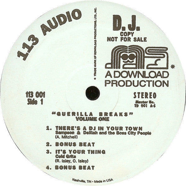 Various - Guerilla Breaks : Volume 1 - The Funkadoobian