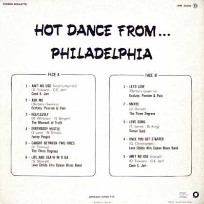 Various - Hot Dance From … Philadelphia - The Funkadoobian