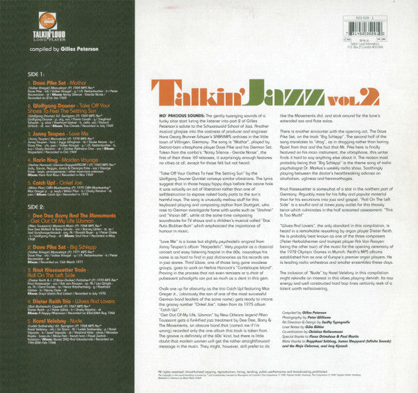 Various - Talkin' Jazz Vol. 2 (More Themes From The Black Forest) - The Funkadoobian