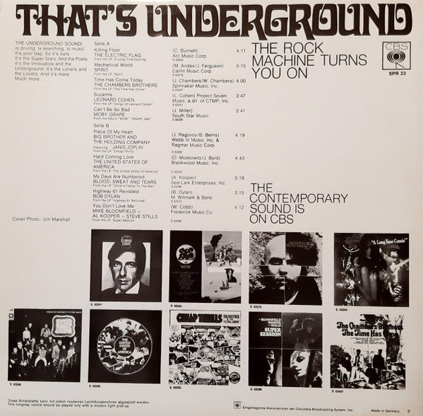 Various - That's Underground - The Funkadoobian