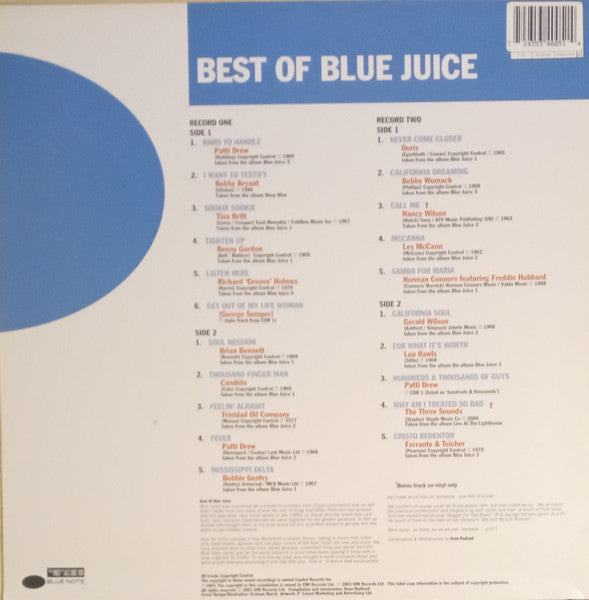 Various - The Best Of Blue Juice - The Funkadoobian