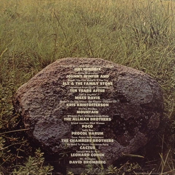 Various - The First Great Rock Festivals Of The Seventies - Isle Of Wight / Atlanta Pop Festival - The Funkadoobian