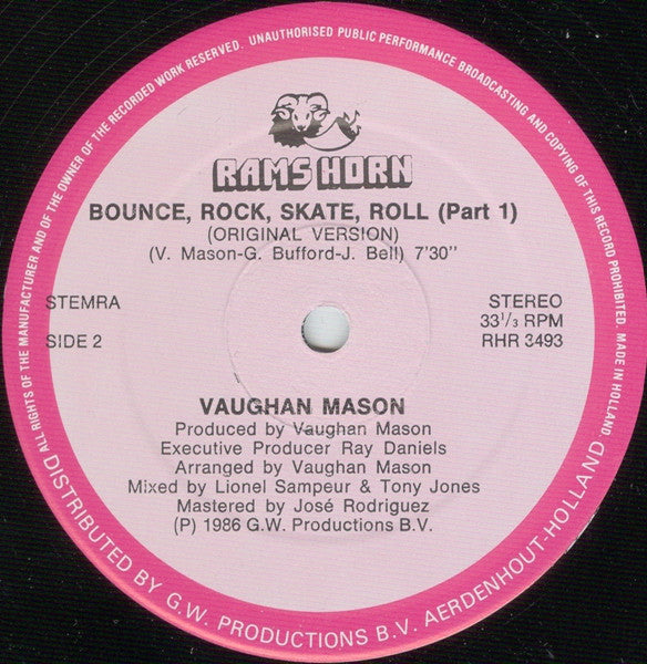 Vaughan Mason & Crew - Bounce Rock Skate Roll (Special Remixed Disco Version) - The Funkadoobian