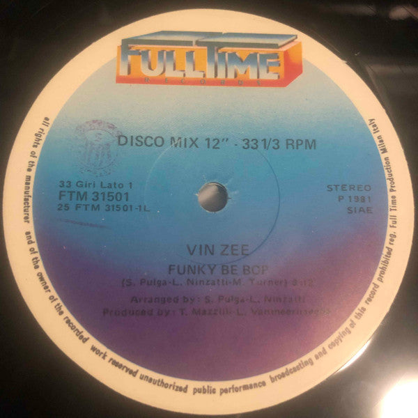 Vin Zee - Funky Be Bop - The Funkadoobian