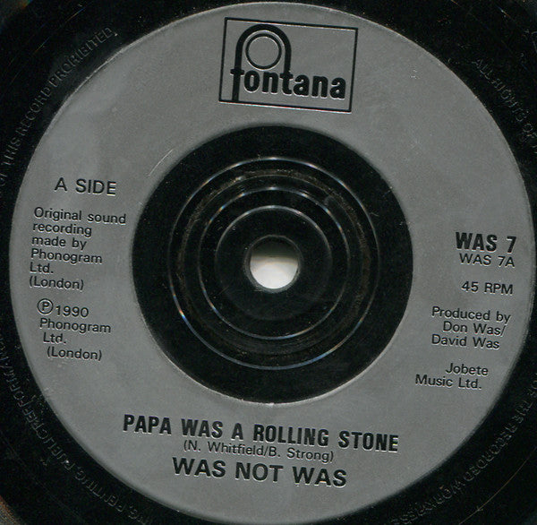 Was (Not Was) - Papa Was A Rolling Stone