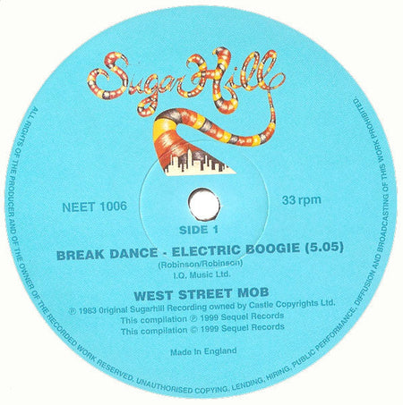 West Street Mob - Break Dance - Electric Boogie / I Can't Stop - The Funkadoobian