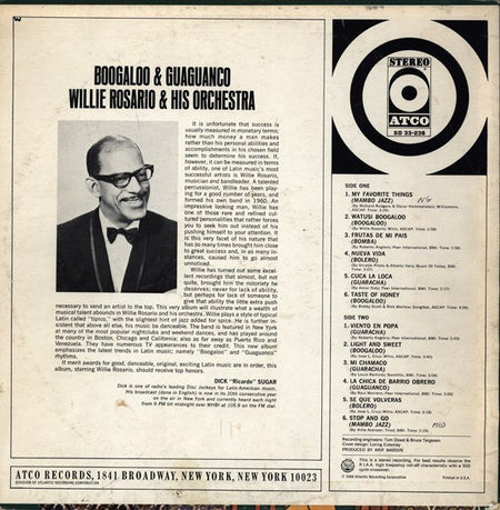 Willie Rosario Y Su Orquesta - Boogaloo & Guaguanco - The Funkadoobian