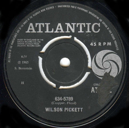 Wilson Pickett - 634-5789 - The Funkadoobian