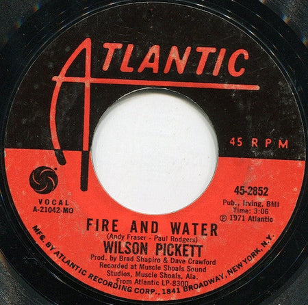 Wilson Pickett - Fire And Water - The Funkadoobian