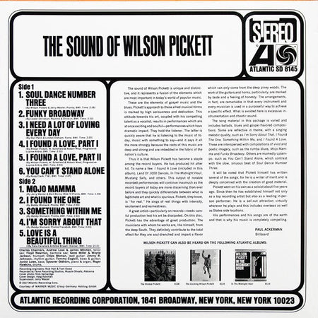 Wilson Pickett - The Sound Of Wilson Pickett - The Funkadoobian