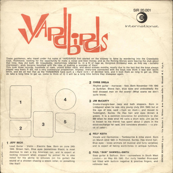 The Yardbirds - For Your Love - The Funkadoobian