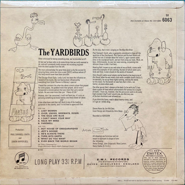 The Yardbirds - Yardbirds - The Funkadoobian
