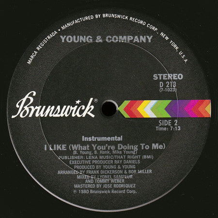 Young & Company - I Like (What You're Doing To Me) - The Funkadoobian