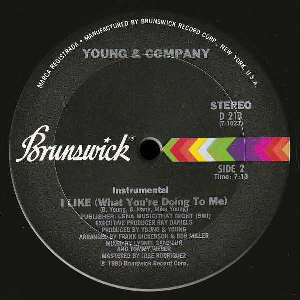 Young & Company - I Like (What You're Doing To Me) - The Funkadoobian