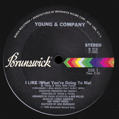Young & Company - I Like (What You're Doing To Me)